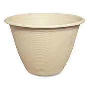 World Centric Fiber Bowls, 16 oz, 4.5" dia x 3.3"h, Natural, Paper, 500/Carton (WORBBSC16NLFP)