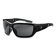 ergodyne Skullerz BALDR Safety Glasses, Black Nylon Impact Frame, Polarized Smoke Polycarbonate Lens (EGO57031)