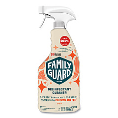 FamilyGuard Disinfectant, Citrus Scent, 32 oz Trigger Bottle, 8/Carton (SJN327159)