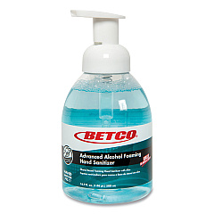 Betco Clario Advanced Alcohol Foaming Hand Sanitizer, 16.5 oz, Pump Bottle, Citrus Scent, 12/Carton (BET795E900)