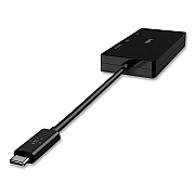 Belkin USB-C Video Adapter, DisplayPort/DVI/HDMI/USB-C/VGA, 4.33" Black (AVC003BKBL)