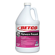 Betco Flatware Presoak, Characteristic Scent, 1 gal Bottle, 4/Carton (BET25990400)