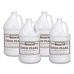 Kess Coco Pearl Liquid Hand Soap, Coconut Scent, 128 oz, 4/Carton