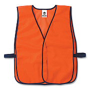 ergodyne GloWear 8010HL Non-Certified Economy Vest, One Size Fits Most, Orange (EGO20010)