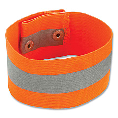 ergodyne GloWear Hi Vis Arm and Leg Band with Snap Closure, Large/X-Large, Orange (EGO29012)