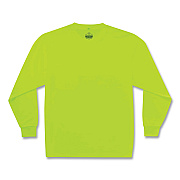 ergodyne GloWear 8091 Non-Certified Hi-Vis Long Sleeve Shirt, 5X-Large, Lime (EGO21589)