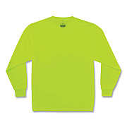ergodyne GloWear 8091 Non-Certified Hi-Vis Long Sleeve Shirt, X-Large, Lime (EGO21585)