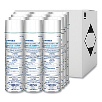 Boardwalk Foaming Disinfectant Germicidal Cleaner, Flowery Scent, 19 oz Aerosol Can, 12/Carton (BWK343ACT)