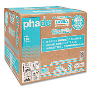 phade Marine Biodegradable Straws, Boba Straws, 9", Ocean Blue, 720/Carton (CAR511208)