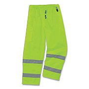 ergodyne GloWear 8925 Class E Hi-Vis Thermal Pants, 4X-Large, Lime (EGO24458)