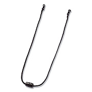 ergodyne Skullerz 3251 Rope Breakaway Eyewear Lanyard, Nylon Slip Fastener, 12" Long (EGO19342)