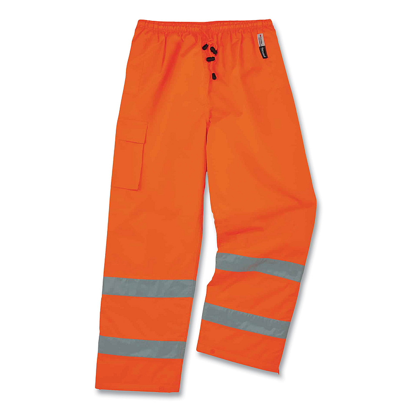 ergodyne GloWear 8925 Class E Hi-Vis Thermal Pants, Medium, Orange (EGO24443)