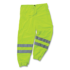 ergodyne GloWear 8910 Class E Hi-Vis Pants, 4X-Large/5X-Large, Lime (EGO22959)