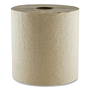Boardwalk Hard Wound Towel, 1 Ply, 8" x 700 ft, Kraft, 6/Carton (BWK700K)