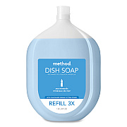 Method Dish Soap Refill Tub, Sea Minerals Scent, 54 oz Tub, 4/Carton (MTH328101)