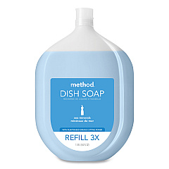 Method Dish Soap Refill Tub, Sea Minerals Scent, 54 oz Tub, 4/Carton (MTH328101)