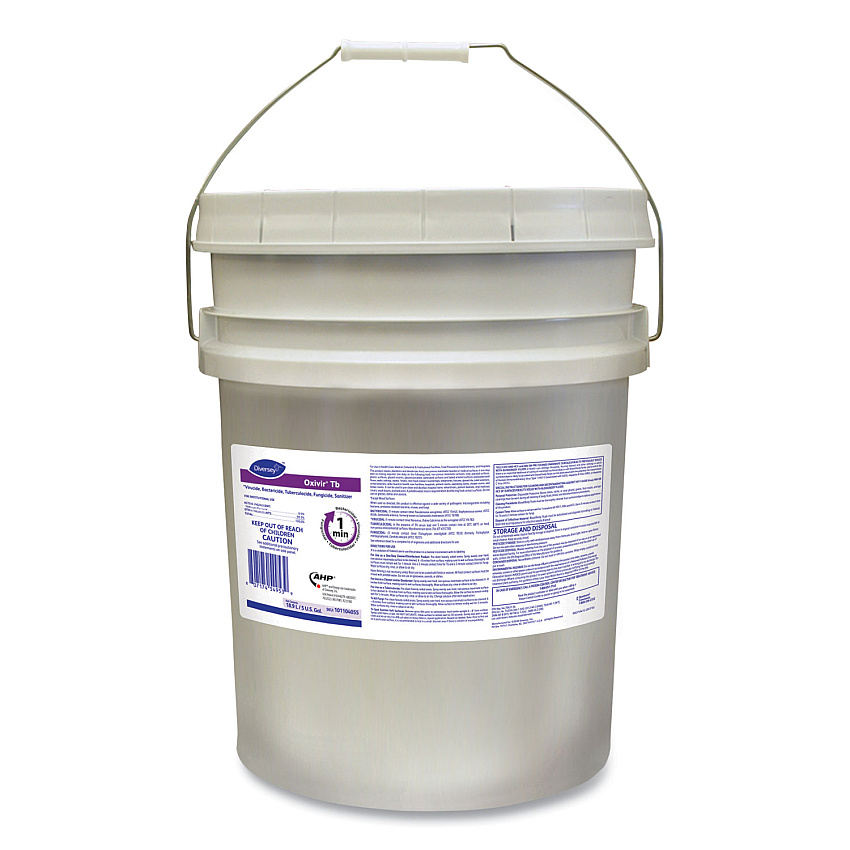Diversey Oxivir TB Ready to Use, Cherry Almond Scent, 5 gal Pail (DVO101104055)