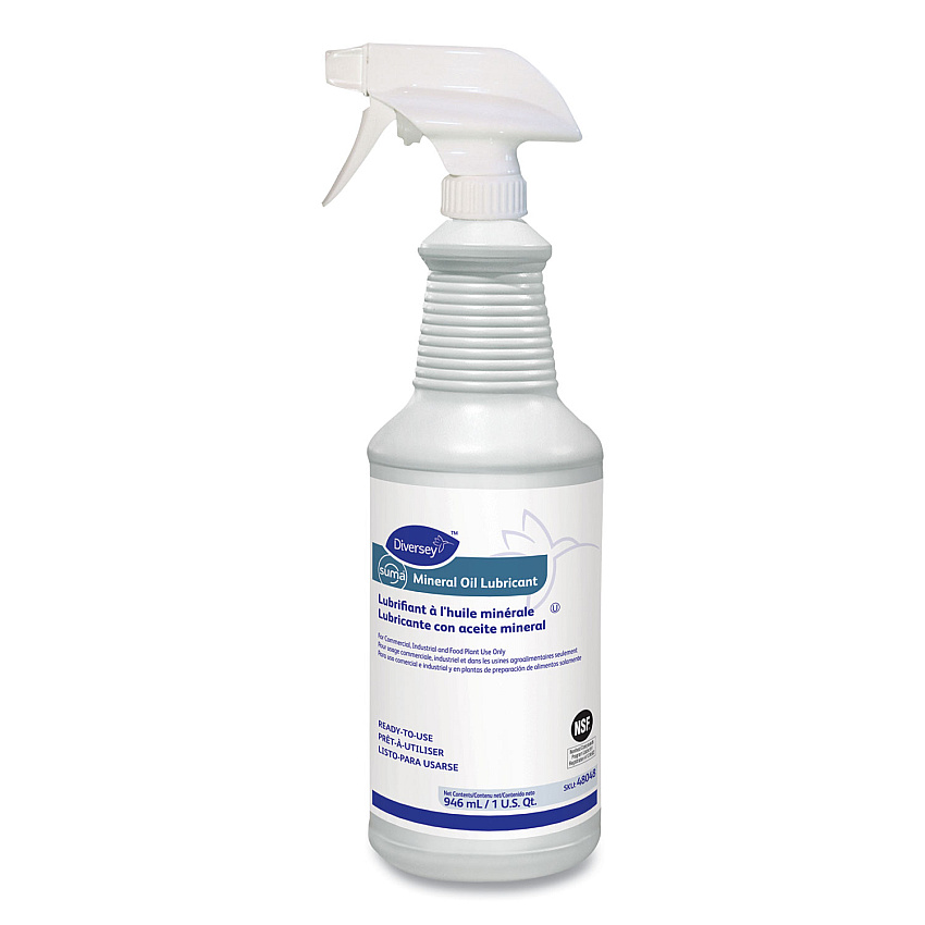 Suma Mineral Oil Lubricant, 32 oz Plastic Spray Bottle (DVO48048)