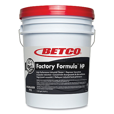 Betco Factory Formula HP Cleaner Degreaser, 5 gal Bucket (BET1930500)