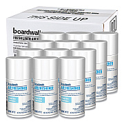 Boardwalk Metered Air Freshener Refill, Fresh Linen Scent Refill, 7 oz Aerosol Can, 12/Carton (BWK911)