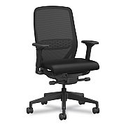 HON Nucleus Series Recharge Task Chair, Supports Up to 300 lb, 16.63 to 21.13 Seat Height, Black (HONNR12SAMU10BT)