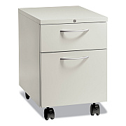 HON Flagship Mobile Pedestal, Left or Right, 2-Drawer: Box/File, Letter, Loft, 15 x 22.88 x 22 (HON15923ALLOFT)