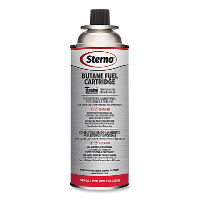 Sterno Butane Fuel Cartridge, 8 oz (STE50162)