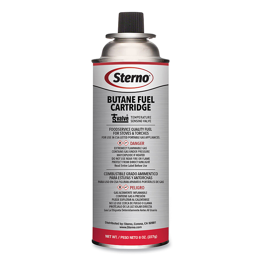 Sterno Butane Fuel Cartridge, 8 oz (STE50162)