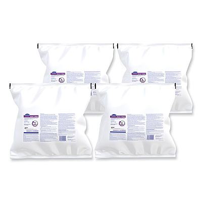Diversey Oxivir 1 Wipes, 1-Ply, 11 x 12, Cherry Almond Scent, 160/Refill Pack, 4 Packs/Carton (DVO100850925)