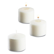 Sterno Food Warmer Votive Candles, 10 Hour Burn, 1.46"d x 1.33'h, White, 288/Carton (STE40104)