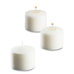 Sterno Food Warmer Votive Candles, 10 Hour Burn, 1.46"d x 1.33'h, White, 288/Carton (STE40104)
