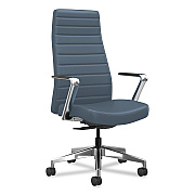 HON Cofi Executive High Back Chair, Supports up to 300 lb, Nimbus Seat, Nimbus Back, Polished Aluminum Base (HONCEUW0PU93C9P)
