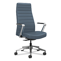 HON Cofi Executive High Back Chair, Supports up to 300 lb, Nimbus Seat, Nimbus Back, Polished Aluminum Base (HONCEUW0PU93C9P)