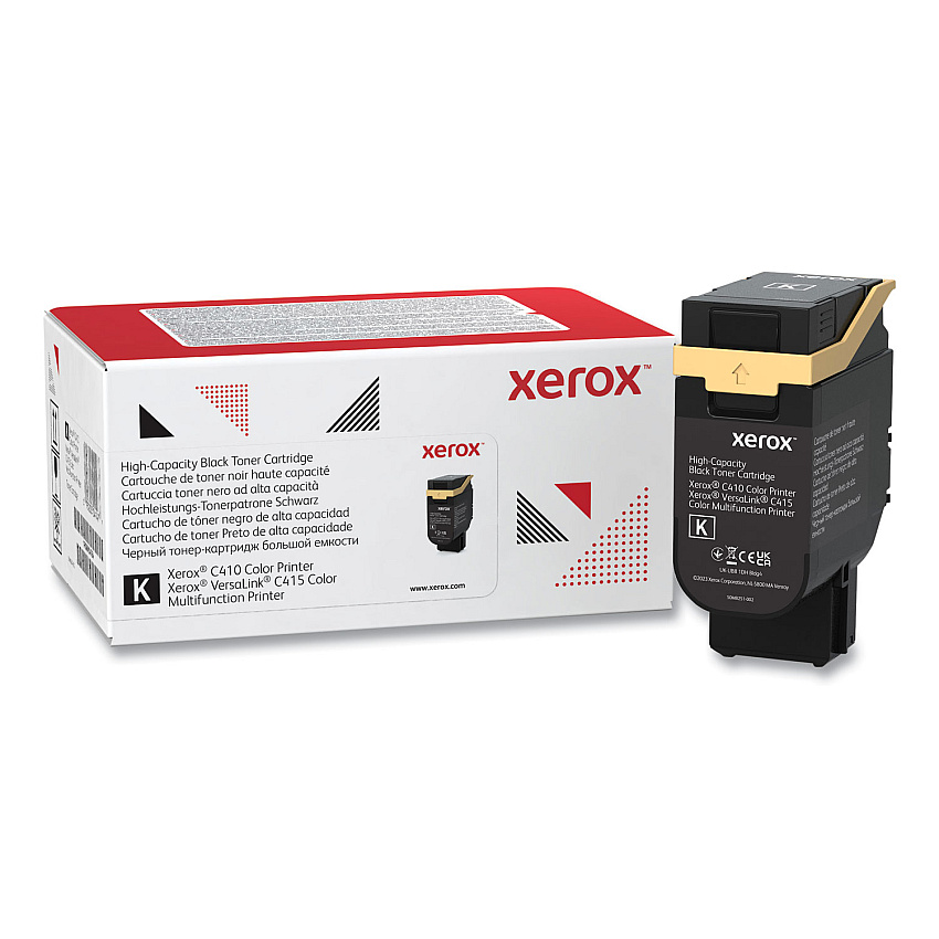 Xerox 006R04685 High-Yield Toner, 10,500 Page-Yield, Black