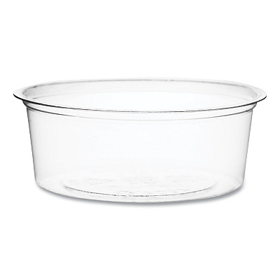 Vegware Portion Pots, Compostable, 2 oz, Clear, 2,000/Carton (VEGCF7057)
