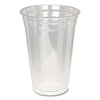 Fabri-Kal Kal-Clear PET Cold Drink Cups, 20 oz, Clear, 50/Bag, 20 Bags/Carton (FABKC20)