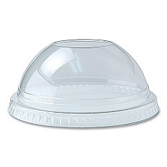 Fabri-Kal Kal-Clear/Nexclear Drink Cup Lids, Dome Lid with 1" Hole, Fits 12 to 20 oz Cold Cups, Clear, 1,000/Carton (FABDLKC1220)