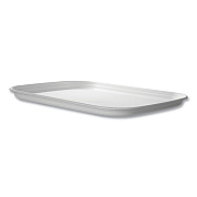Eco-Products Regalia Renewable Sugarcane Tray, 13 x 17 x 1.3, White, 100/Carton (ECOEPSCTR1317)