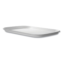 Eco-Products Regalia Renewable Sugarcane Tray, 13 x 17 x 1.3, White, 100/Carton (ECOEPSCTR1317)