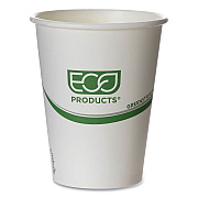 Eco-Products GreenStripe Renewable and Compostable Hot Cups, 12 oz, 50/Pack, 20 Packs/Carton (ECOEPBHC12GS)