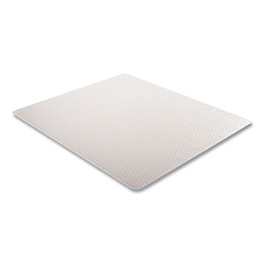 deflecto DuraMat Moderate Use Chair Mat for Low Pile Carpeting, Rectangular, 46 x 60, Clear, 50/Pallet (DEFCM13443FB50)