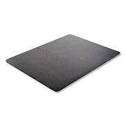 deflecto Economat Hard Floor Chair Mat, Rectangular, 45 x 53, Black (DEFCM21242BCOM)