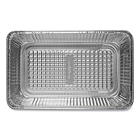 HFA JIF-FOIL Full-Steam Table Pan, Full Size Deep, 55 Gauge, 3.19" Deep, 12.81 x 20.75, 50/Carton (HFA8550)
