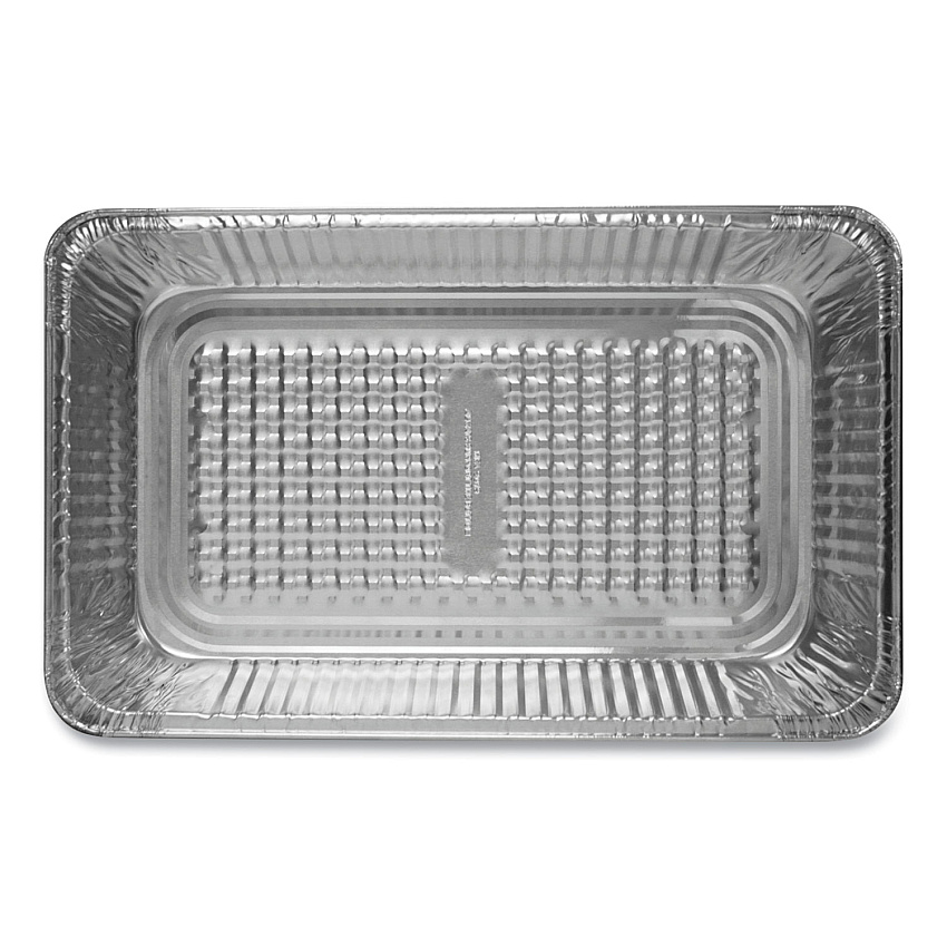 HFA JIF-FOIL Full-Steam Table Pan, Full Size Deep, 55 Gauge, 3.19" Deep, 12.81 x 20.75, 50/Carton (HFA8550)