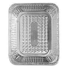 HFA JIF-FOIL Half-Steam Table Pan, Half Size Medium, 2.19" Deep, 10.38 x 12.75, 100/Carton (HFA8450)