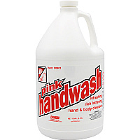 Pink Handwash Hand And Body Cleanser, Gallon, 4/cs, Case Of 4 (50801)