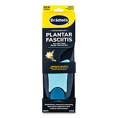 Dr. Scholl's PlantarFasciitisAll Day Pain Relief Orthotics for Men, Men Size 8 to 13, Blue (DSC59037)