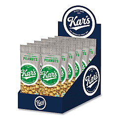 Kar's Peanuts, Salted, 2.5 oz Packet, 12/Box (OFXSN08237)