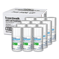 Boardwalk Metered Air Freshener Refill, Apple Harvest, 7 oz Aerosol Spray, 12/Carton (BWK901)