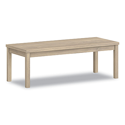 HON 80000 Series Laminate Occasional Coffee Table, Rectangular, 48w x 20d x 16h, Kingswood Walnut (HON80191LKI1)